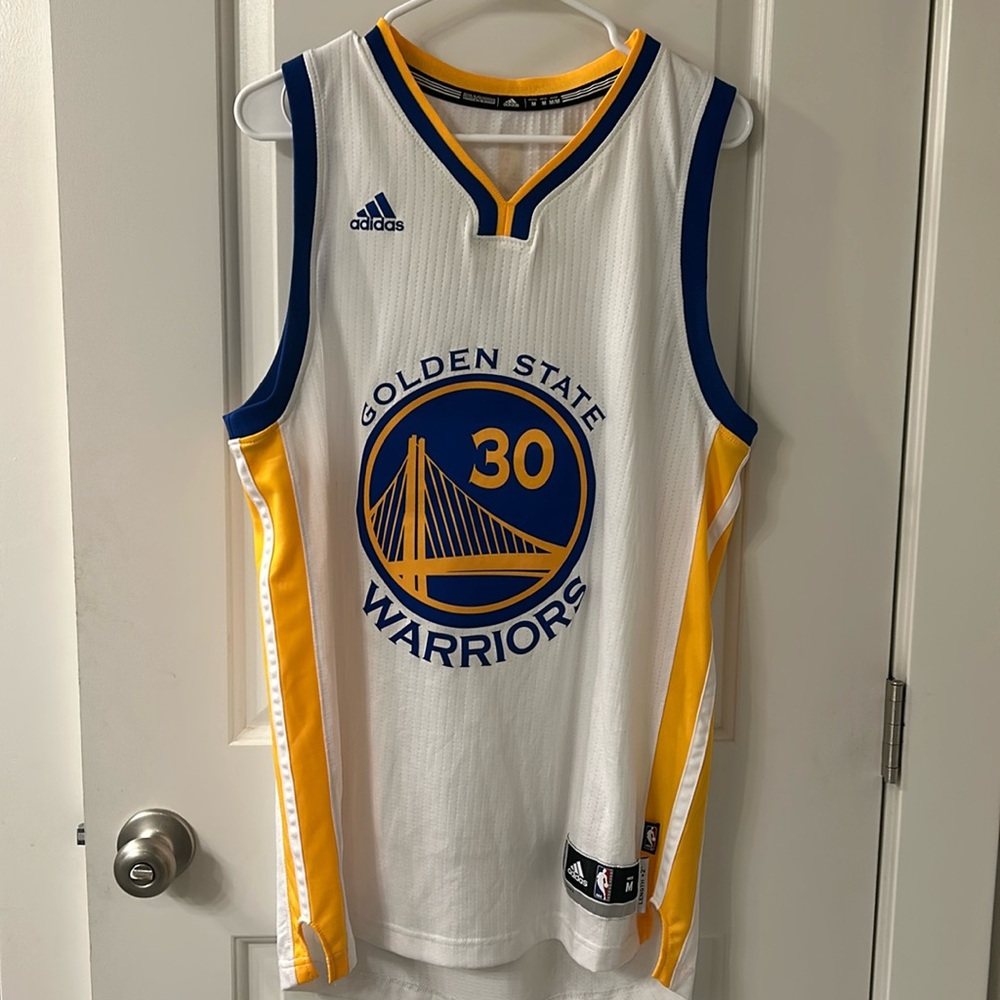 “CURRY 30” Golden State Warriors Basketball Jersey